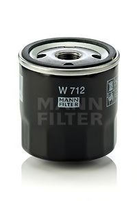 Фильтр масляный W712 MANN-FILTER