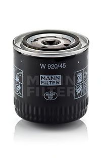 Фильтр масляный W92045 MANN-FILTER