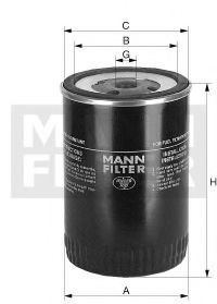 Фильтр топливный WK9150 MANN-FILTER