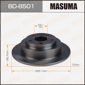 Диск тормозной  Masuma  BD8501  rear FORESTERIMPREZA