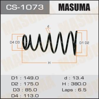 Пружина подвески Masuma CS-1073 rear CAMRY ACV3, MCV30