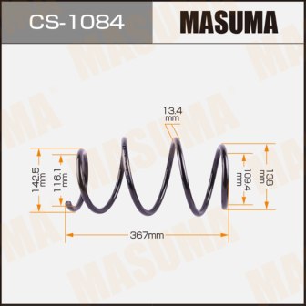Пружина подвески Masuma CS-1084 front PRIUS  ZVW50