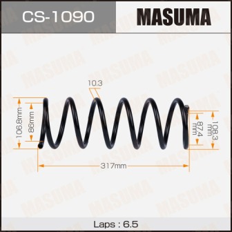 Пружина подвески Masuma CS-1090 front PLEO PLUS, MIRA E:S, PIXIS EPOCH