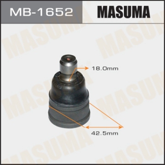 Шаровая опора Masuma MB-1652 front low MAZDA3, AXELA,BK3P
