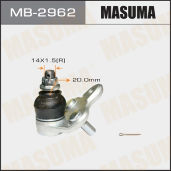 Шаровая опора Masuma MB-2962 ,2992,3642 front low E10