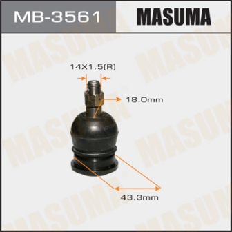 Шаровая опора Masuma MB-3561 Prado J9, Surf N18