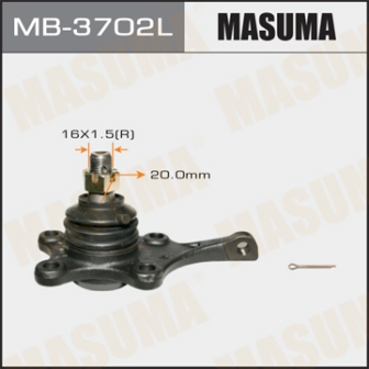 Шаровая опора Masuma MB-3702L front low LITE,TOWNACE M6, M5, M4, R3, LH