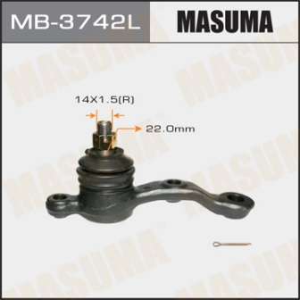 Шаровая опора Masuma MB-3742L front low MARK 2, CHASER, CRESTA GX105, JZX105 (L)
