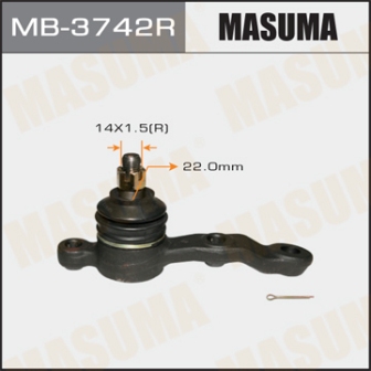 Шаровая опора Masuma MB-3742R front low MARK 2, CHASER, CRESTA GX105, JZX105 (R)