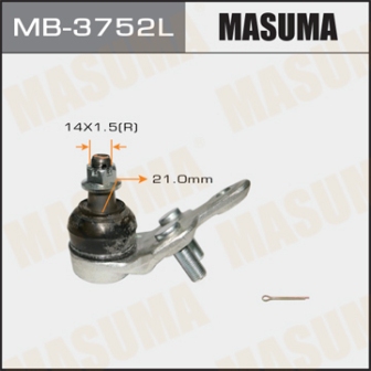 Шаровая опора Masuma MB-3752L front low HARRIER, MCU3, ACU3, LH