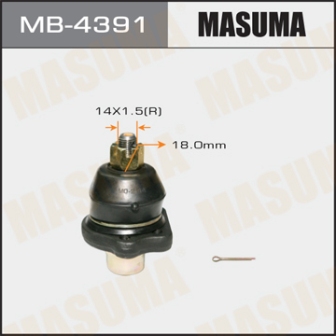 Шаровая опора Masuma MB-4391 front up D21, F22, E21, 22, 23, 24