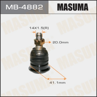 Шаровая опора Masuma MB-4882 front low CEFIRO, A33