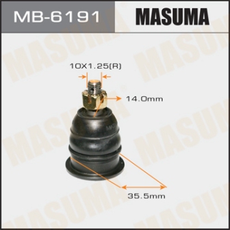 Шаровая опора Masuma MB-6191 front up EG, EH1, EK, EJ7, CR-V RD1