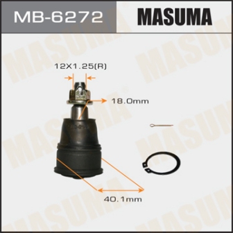 Шаровая опора Masuma MB-6272 front low,CR-V,RD4, RD5