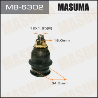 Шаровая опора Masuma MB-6302 HONDA FIT GD front low