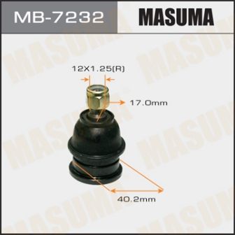 Шаровая опора Masuma MB-7232 front low CHARIOT, D02W, D03W, D05W