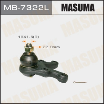 Шаровая опора Masuma MB-7322L front low DELICA,P23V, P25V, P23W, P25W LH