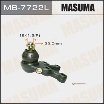 Шаровая опора Masuma MB-7722L front low LH V2V,W, V3V,W, V4V,W, K96W