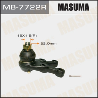 Шаровая опора Masuma MB-7722R front low RH V2V,W, V3V,W, V4V,W, K96W