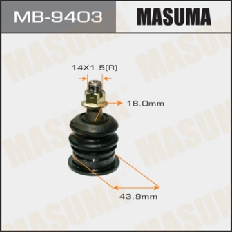 Шаровая опора Masuma MB-9403 rear up Mark II X9,10