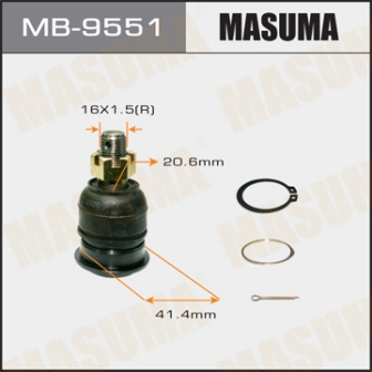 Шаровая опора Masuma MB-9551 front low ELGRAND, E51 RH,LH