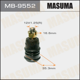 Шаровая опора Masuma MB-9552 front low MARCH,K11