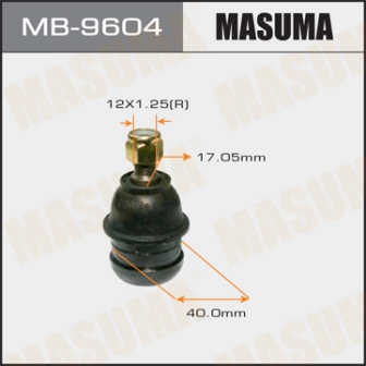 Шаровая опора Masuma MB-9604 front low PAJERO IO, H76W, H77W