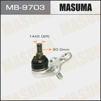 Шаровая опора Masuma MB-9703 front low CR-V, RE3, RE4