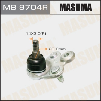Шаровая опора Masuma MB-9704R front low CIVIC, FD1, FD3