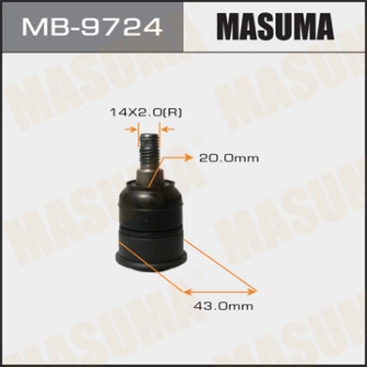Шаровая опора Masuma MB-9724 front low ACCORD, CP2 2013-