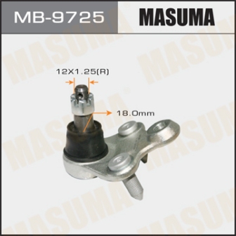Шаровая опора Masuma MB-9725 front low CIVIC, FB8 2012-