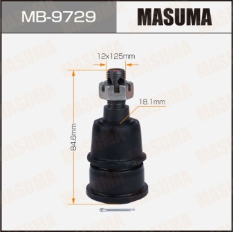 Шаровая опора Masuma MB-9729 front ,FIT,FIT HYBRID