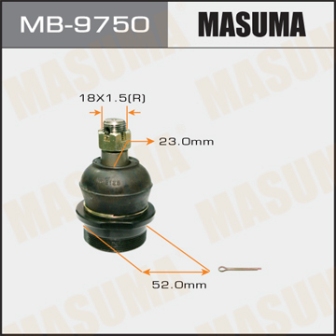 Шаровая опора Masuma MB-9750 front up ISUZU ELF, NKR, NPR, NHS, NHR