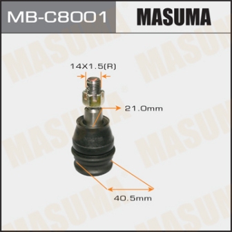 Шаровая опора Masuma MB-C8001 front low TRIBECA 06-