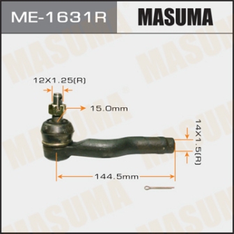 Наконечник рулевой тяги Masuma ME-1631R ATENZA GGEP RH