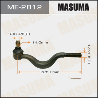 Наконечник рулевой тяги Masuma ME-2812 in S13