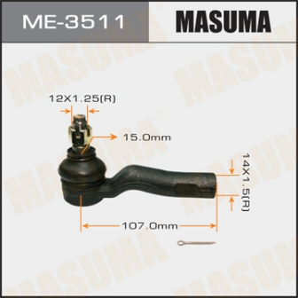 Наконечник рулевой тяги Masuma ME-3511 out X9