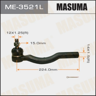 Наконечник рулевой тяги Masuma ME-3521L ESTIMA TCR1 TCR2 CXR1 CXR2 LH