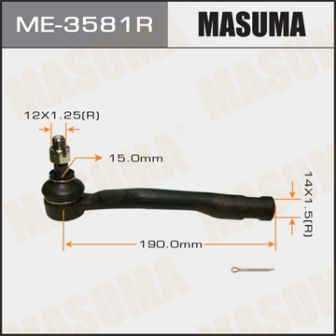 Наконечник рулевой тяги Masuma ME-3581R AVENSIS AT220 RH