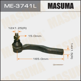 Наконечник рулевой тяги Masuma ME-3741L out JZS147 JZX93 105 GX105 LH