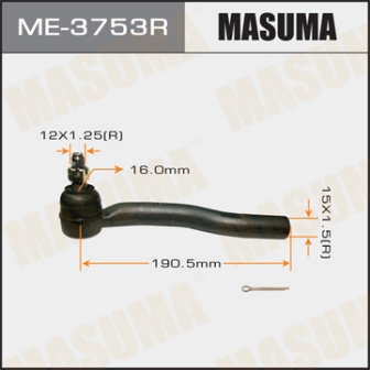 Наконечник рулевой тяги Masuma ME-3753R CAMRY ACV30 ACV35 ACV40 ACV45 RH
