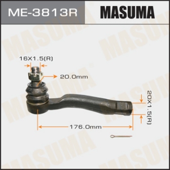 Наконечник рулевой тяги Masuma ME-3813R out RH L CRUISER 100 LEXUS 2000.08-