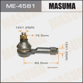 Наконечник рулевой тяги Masuma ME-4581 NISSAN SUNNY B14 15