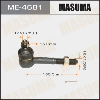 Наконечник рулевой тяги Masuma ME-4681 out TERRANO WD21 VD21