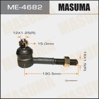 Наконечник рулевой тяги Masuma ME-4682 in TERRANO WD21 VD21