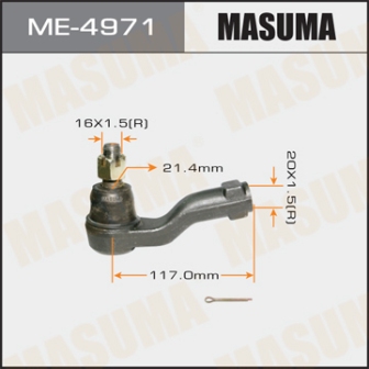 Наконечник рулевой тяги Masuma ME-4971 out CARAVAN E25 RH LH