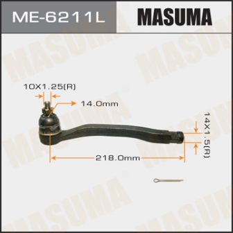 Наконечник рулевой тяги Masuma ME-6211L аналог ME-6181L ODYSSEY RA1 RA2