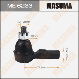 Наконечник рулевой тяги Masuma ME-6233 CITY HR-V GH1 GA6
