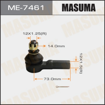 Наконечник рулевой тяги Masuma ME-7461 KEI HN11S