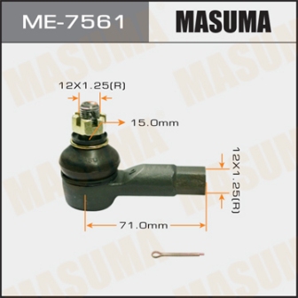 Наконечник рулевой тяги Masuma ME-7561 SWIFT APV ZC21S RS413 04-